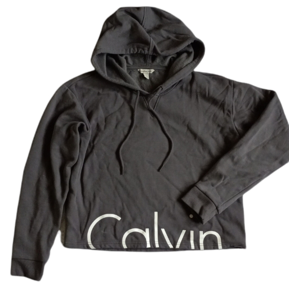 Calvin Klein Tops - Calvin Klein | Fleece Lined Cropped Pullover